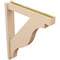 Ekena Millwork 6-in W x 36-in D x 42-in H Funston Block Rough Cedar Woodgrain TimberThane Outlooker, Primed Tan OUTUR060X36X42FST44RCPR - alternate 6